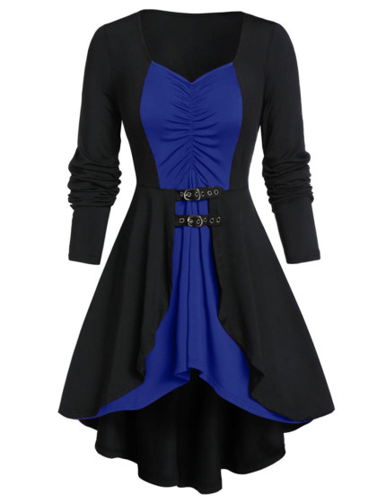 Irregular Halloween Skater Dress