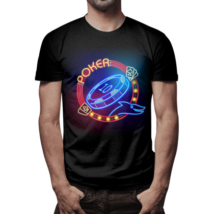 Fashion trend print short-sleeved T-shirt