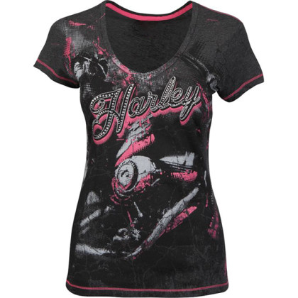 Gothic print T-shirt