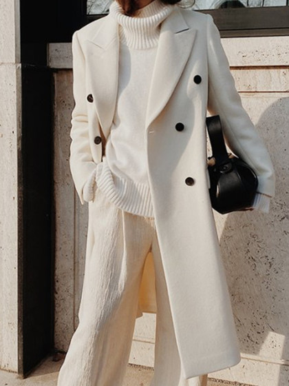 Long Woolen Coat
